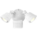 Savoy House - LED Motion Sensored Double Flood Light - White- Union Lighting Luminaires Decor