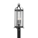 Savoy House - Three Light Outdoor Post Lantern - Preston - Iron Oxide- Union Lighting Luminaires Decor