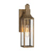 Savoy House - One Light Outdoor Wall Lantern - Lancaster - Atlas Bronze- Union Lighting Luminaires Decor