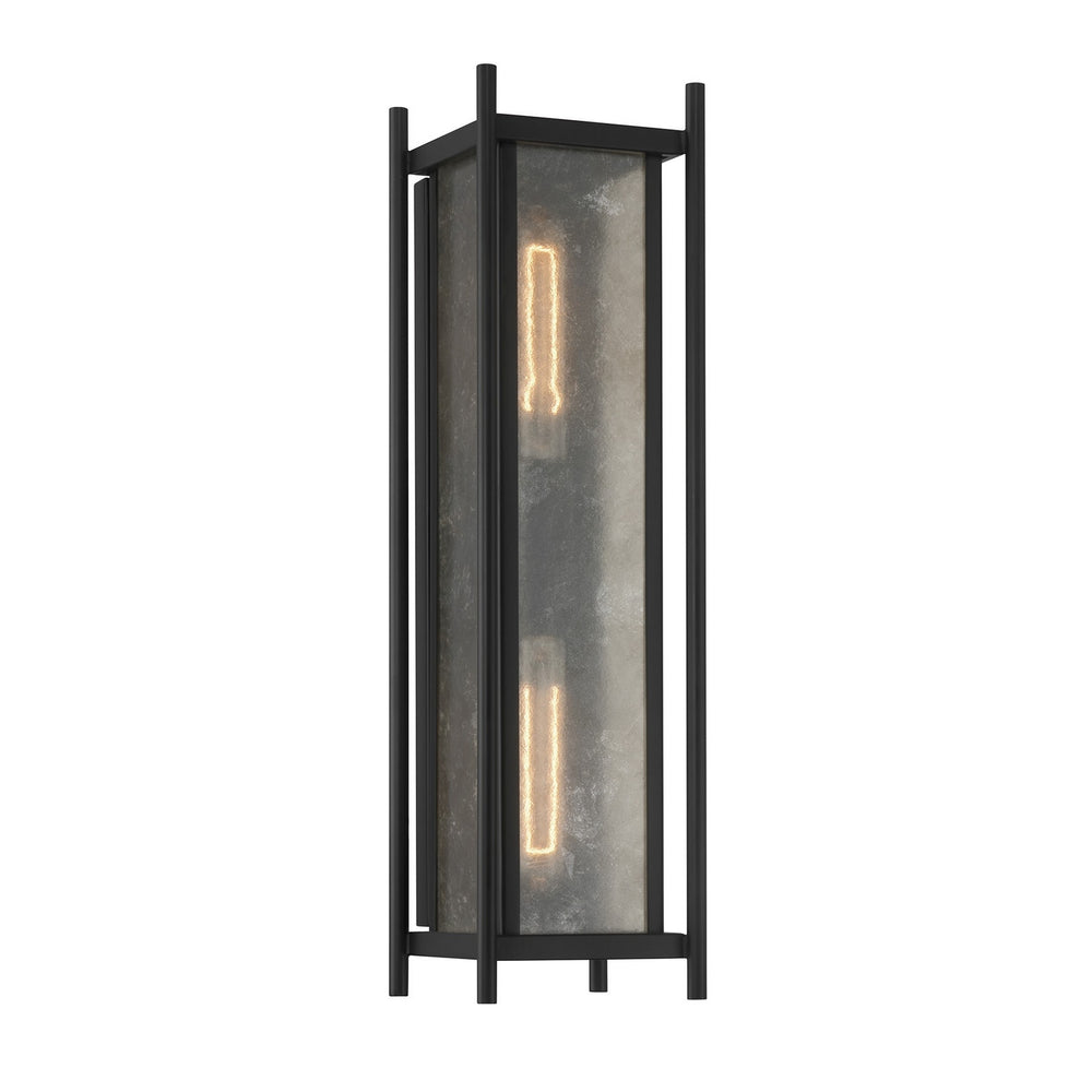 Savoy House - Two Light Outdoor Wall Lantern - Jacobs - Matte Black- Union Lighting Luminaires Decor