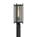 Savoy House - One Light Outdoor Post Lantern - Jacobs - Matte Black- Union Lighting Luminaires Decor