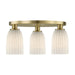 Savoy House - Three Light Flush Mount - Baldwin - Noble Brass- Union Lighting Luminaires Decor
