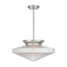Savoy House - One Light Convertible - Norwich - Satin Nickel- Union Lighting Luminaires Decor