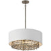 Savoy House - Six Light Pendant - Cameo - Campagne Luxe- Union Lighting Luminaires Decor