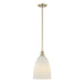 Savoy House - One Light Pendant - Baldwin - Noble Brass- Union Lighting Luminaires Decor