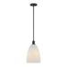 Savoy House - One Light Pendant - Baldwin - Matte Black- Union Lighting Luminaires Decor