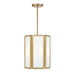 Savoy House - Three Light Pendant - Leeds - Warm Brass- Union Lighting Luminaires Decor