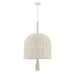 Savoy House - Five Light Pendant - Lunara - Cotton- Union Lighting Luminaires Decor