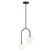 Savoy House - Two Light Pendant - Chester - Matte Black- Union Lighting Luminaires Decor