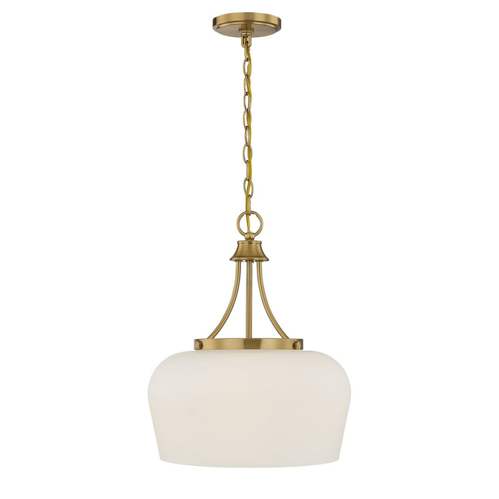 Savoy House - Three Light Pendant - Octave - Warm Brass- Union Lighting Luminaires Decor