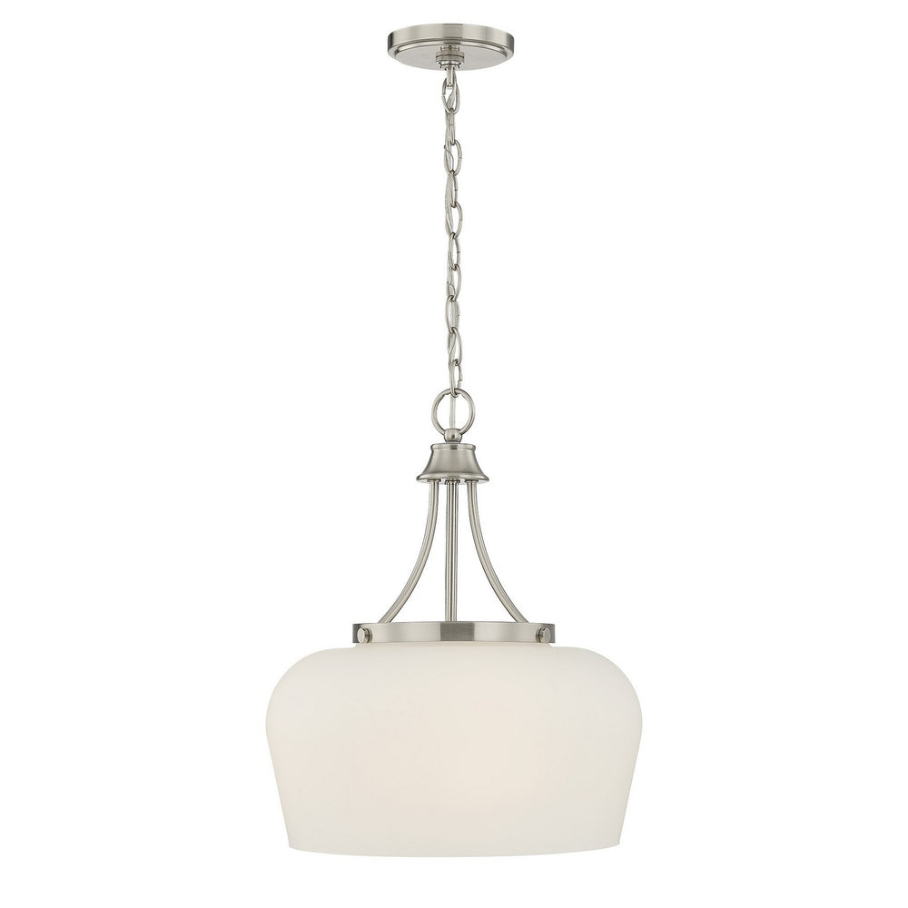 Savoy House - Three Light Pendant - Octave - Satin Nickel- Union Lighting Luminaires Decor