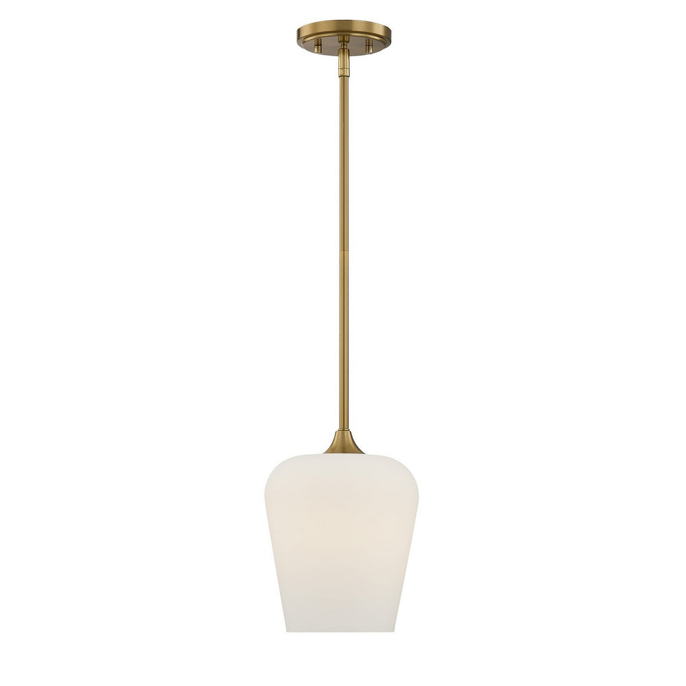 Savoy House - One Light Pendant - Octave - Warm Brass- Union Lighting Luminaires Decor