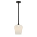 Savoy House - One Light Pendant - Octave - Matte Black- Union Lighting Luminaires Decor