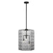 Savoy House - Three Light Pendant - Reddick - Matte Black- Union Lighting Luminaires Decor