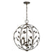 Savoy House - Four Light Pendant - Laska - Enchanted Bronze- Union Lighting Luminaires Decor
