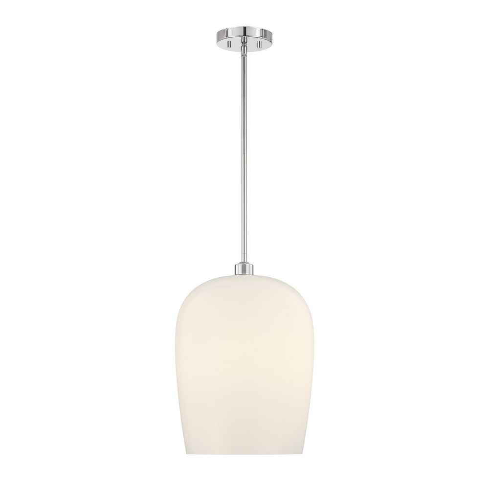 Savoy House - One Light Pendant - Livingston - Chrome- Union Lighting Luminaires Decor
