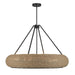 Savoy House - Six Light Pendant - Gaia - Matte Black- Union Lighting Luminaires Decor