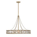 Savoy House - Six Light Pendant - Cologne - Opulent Gold- Union Lighting Luminaires Decor
