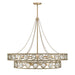 Savoy House - 12 Light Pendant - Cologne - Opulent Gold- Union Lighting Luminaires Decor
