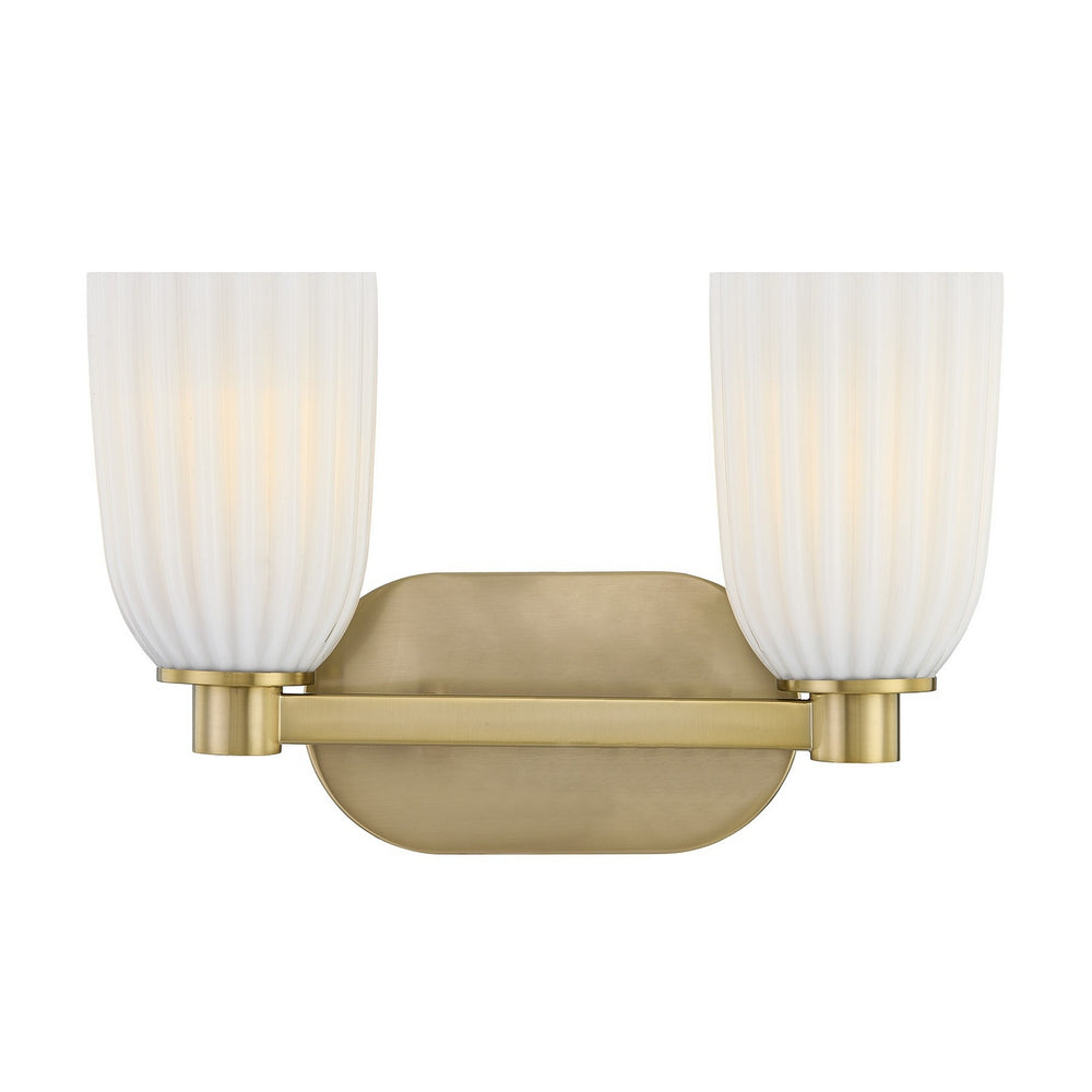 Savoy House - Two Light Bathroom Vanity - Baldwin - Noble Brass- Union Lighting Luminaires Decor