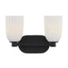 Savoy House - Two Light Bathroom Vanity - Baldwin - Matte Black- Union Lighting Luminaires Decor
