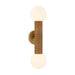Savoy House - Two Light Wall Sconce - Jarrell - Warm Brass- Union Lighting Luminaires Decor