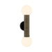 Savoy House - Two Light Wall Sconce - Jarrell - Matte Black- Union Lighting Luminaires Decor