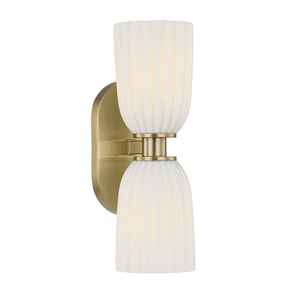 Savoy House - Two Light Wall Sconce - Baldwin - Noble Brass- Union Lighting Luminaires Decor