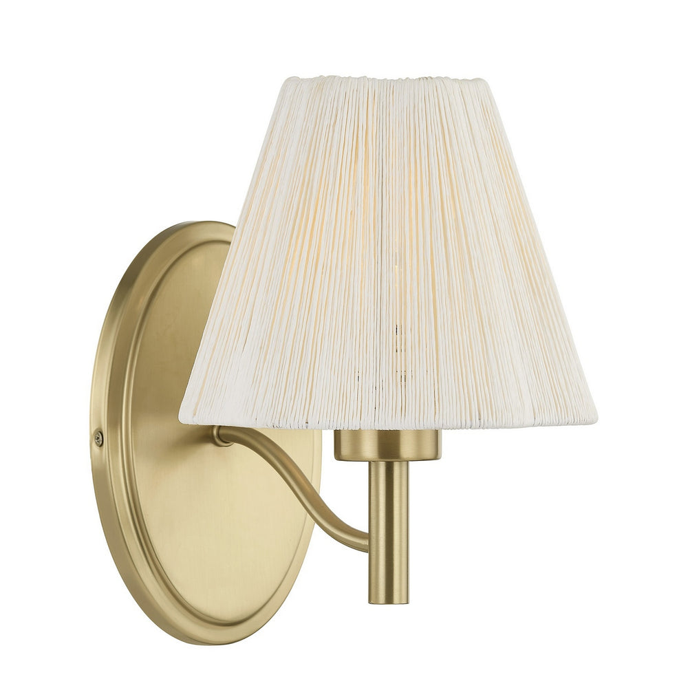 Savoy House - One Light Wall Sconce - Rosa - Noble Brass- Union Lighting Luminaires Decor