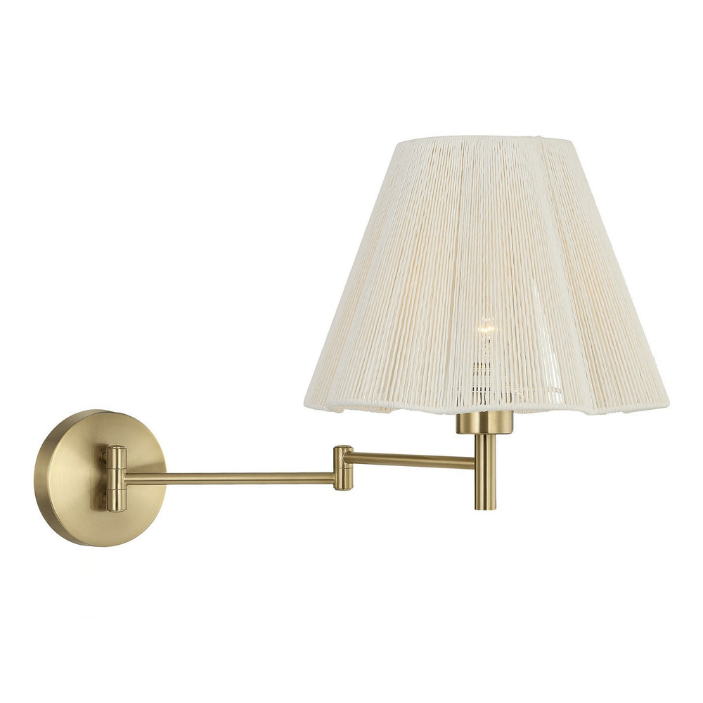 Savoy House - One Light Wall Sconce - Rosa - Noble Brass- Union Lighting Luminaires Decor