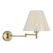 Savoy House - One Light Wall Sconce - Rosa - Noble Brass- Union Lighting Luminaires Decor