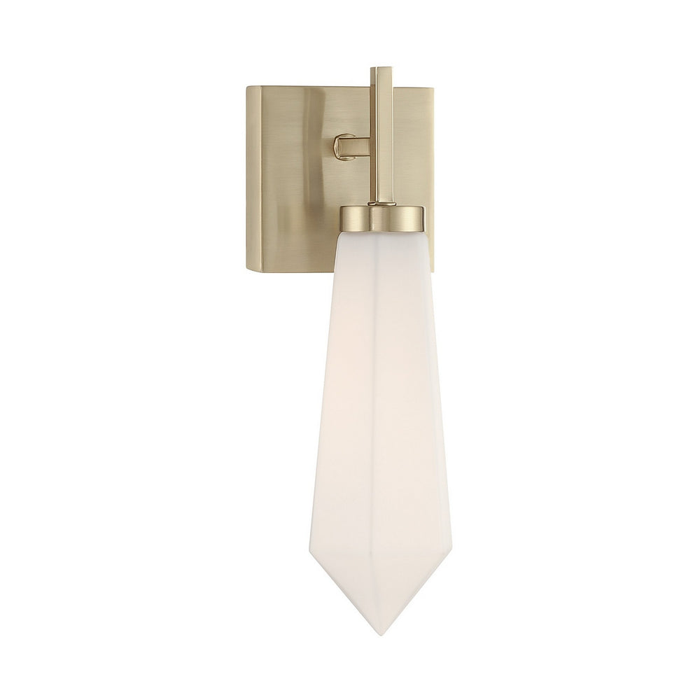 Savoy House - LED Wall Sconce - Leland - Noble Brass- Union Lighting Luminaires Decor