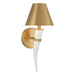 Savoy House - One Light Wall Sconce - Hearne - Warm Brass- Union Lighting Luminaires Decor