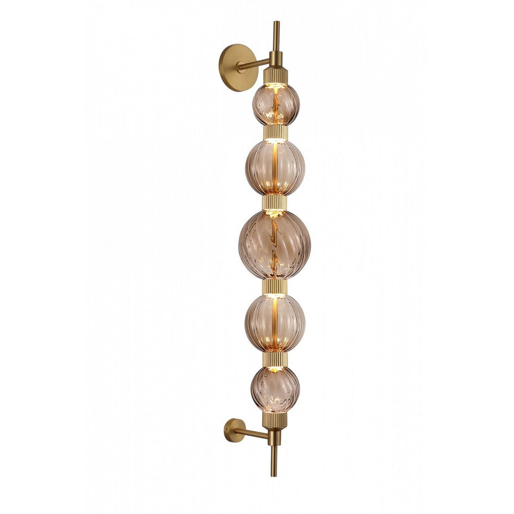 Avenue Lighting - LED Wall Sconce - Zayna - Aged Brass- Union Lighting Luminaires Decor