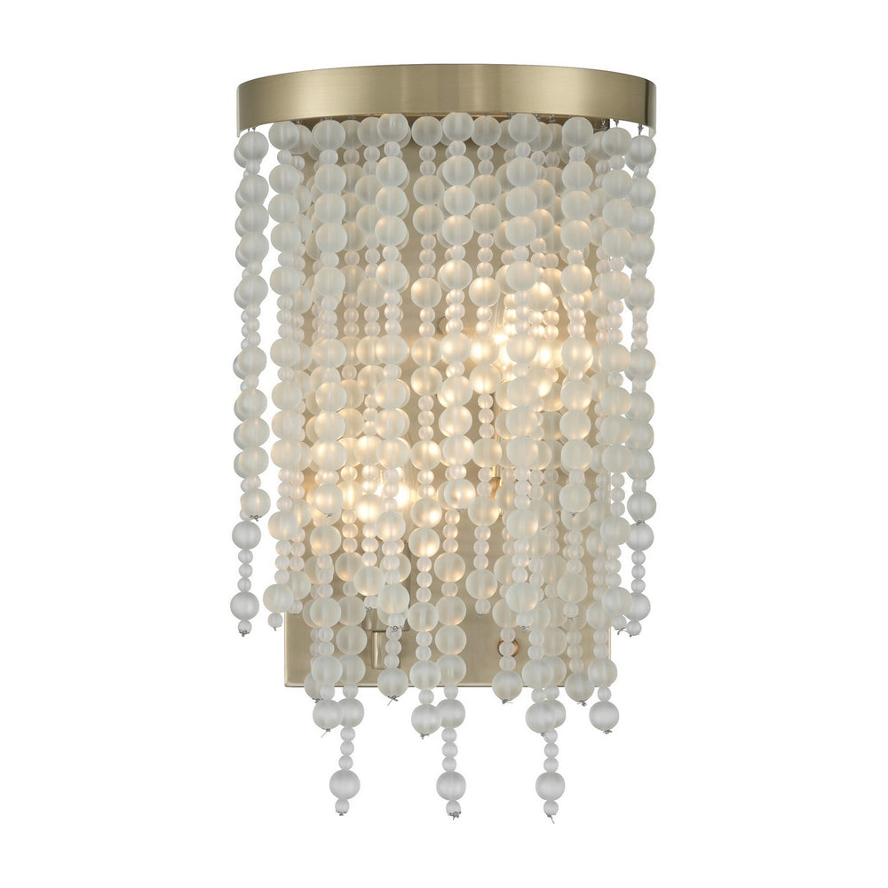 Savoy House - Two Light Wall Sconce - Jeanette - Noble Brass- Union Lighting Luminaires Decor