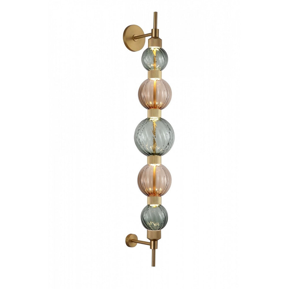 Avenue Lighting - LED Wall Sconce - Zayna - Aged Brass- Union Lighting Luminaires Decor