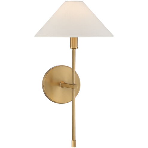 Savoy House - One Light Wall Sconce - Avon - Warm Brass- Union Lighting Luminaires Decor