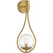 Savoy House - One Light Wall Sconce - Encino - Warm Brass- Union Lighting Luminaires Decor