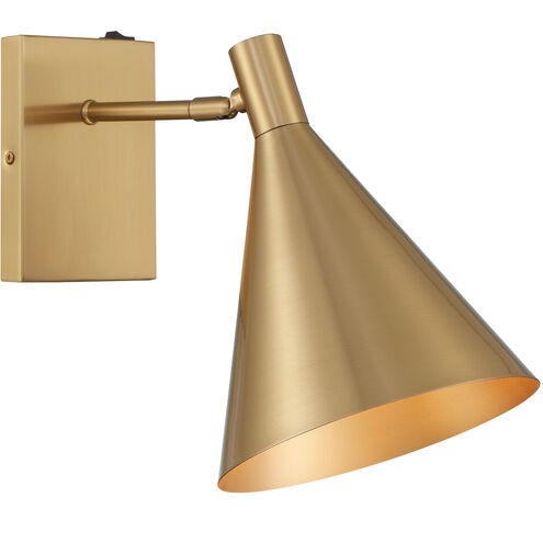 Savoy House - One Light Wall Sconce - Pharos - Noble Brass- Union Lighting Luminaires Decor