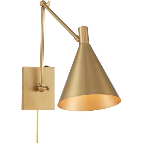 Savoy House - One Light Wall Sconce - Pharos - Noble Brass- Union Lighting Luminaires Decor