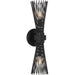 Savoy House - Two Light Wall Sconce - Longfellow - Matte Black- Union Lighting Luminaires Decor