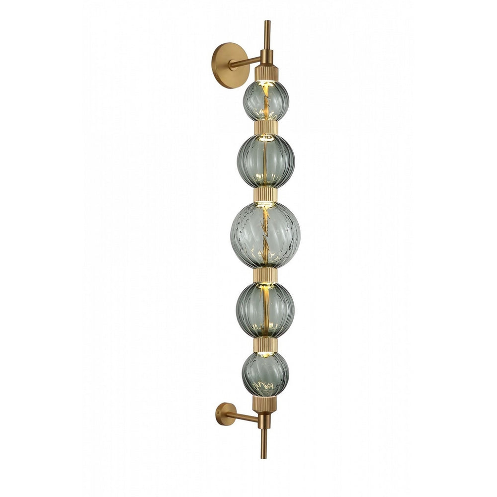Avenue Lighting - LED Wall Sconce - Zayna - Aged Brass- Union Lighting Luminaires Decor
