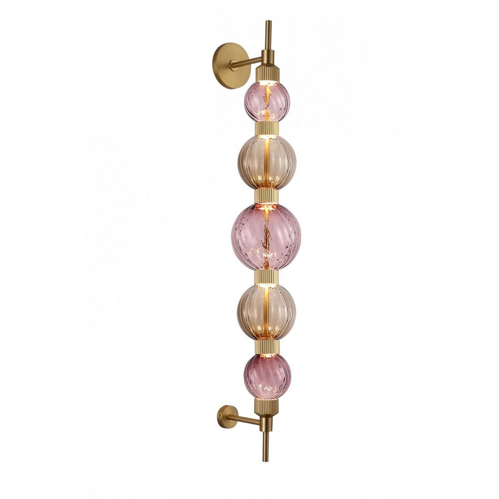 Avenue Lighting - LED Wall Sconce - Zayna - Aged Brass- Union Lighting Luminaires Decor