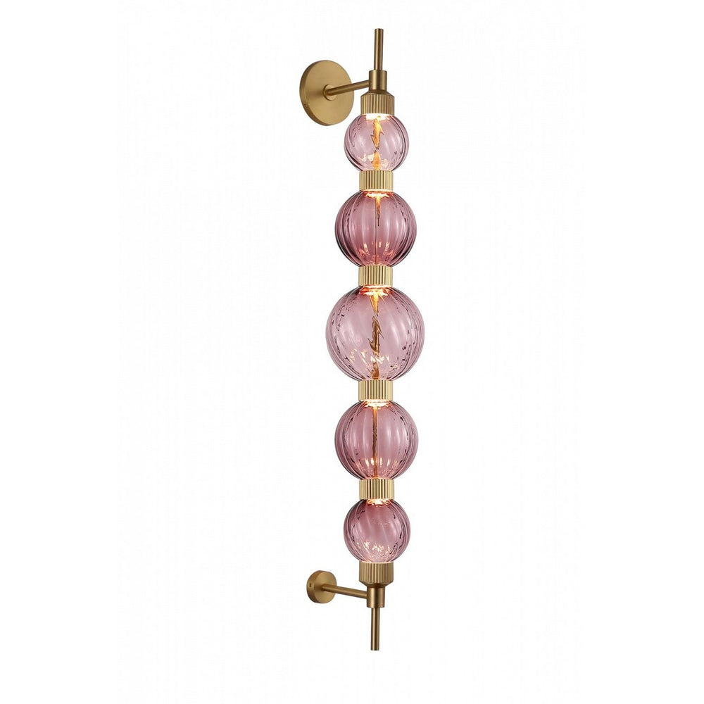 Avenue Lighting - LED Wall Sconce - Zayna - Aged Brass- Union Lighting Luminaires Decor