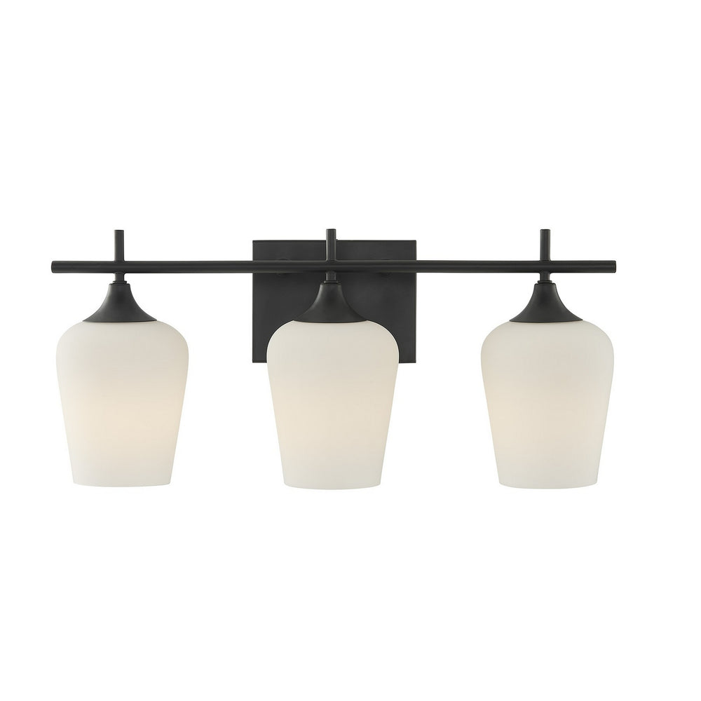 Savoy House - Three Light Bathroom Vanity - Octave- Union Lighting Luminaires Decor