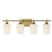 Savoy House - Four Light Bathroom Vanity - Octave- Union Lighting Luminaires Decor