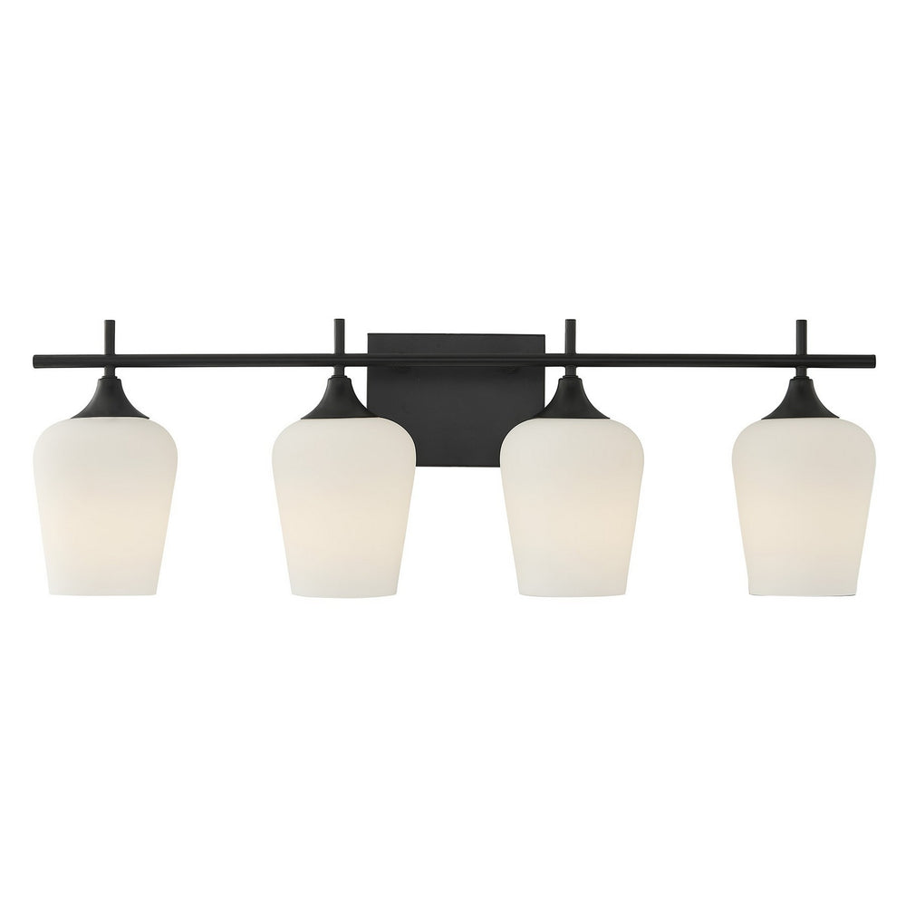 Savoy House - Four Light Bathroom Vanity - Octave- Union Lighting Luminaires Decor