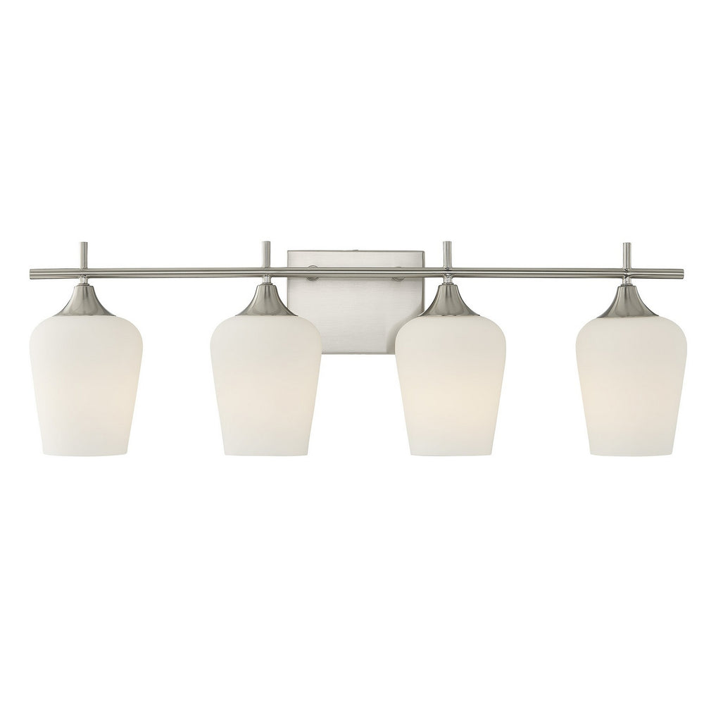 Savoy House - Four Light Bathroom Vanity - Octave- Union Lighting Luminaires Decor