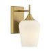 Savoy House Canada - One Light Wall Sconce - Octave - Warm Brass- Union Lighting Luminaires Decor