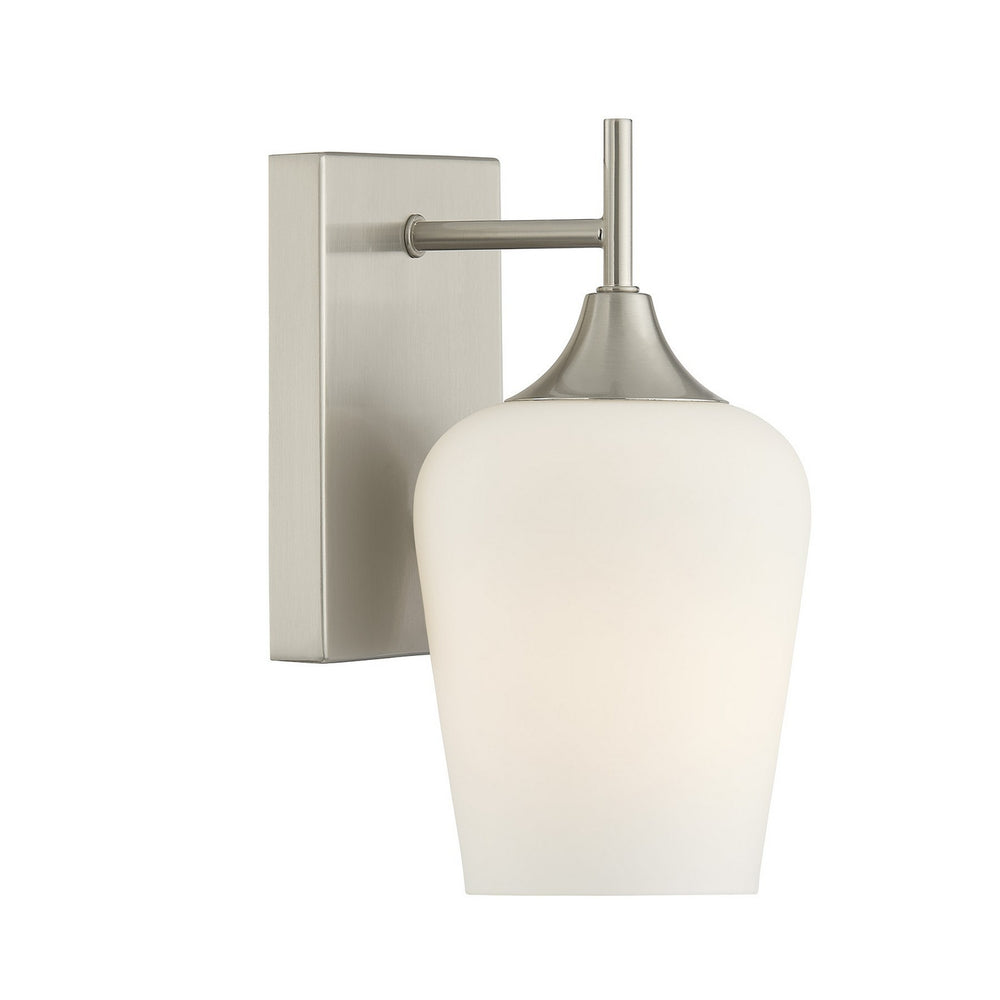 Savoy House Canada - One Light Wall Sconce - Octave - Satin Nickel- Union Lighting Luminaires Decor